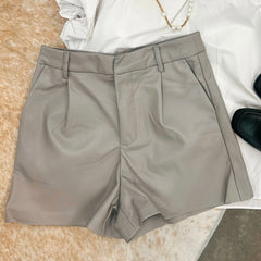 The Adelyn Pleather Short