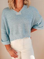 Spring Sky Sweater