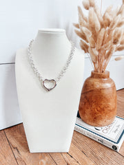 Silver Heart Necklace