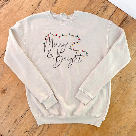 Merry & Bright Sweatshirt